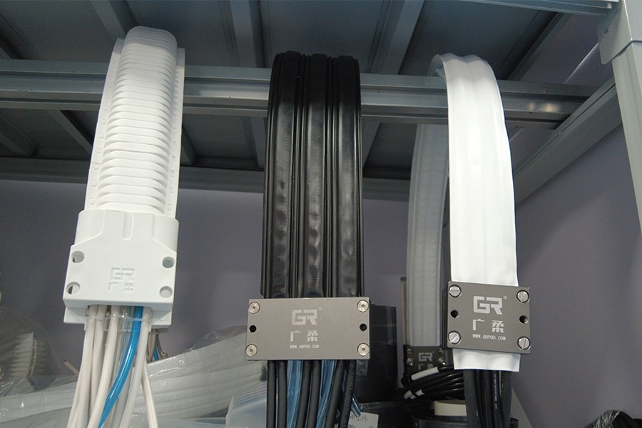 廣柔牌鐵氟龍柔性無塵拖鏈